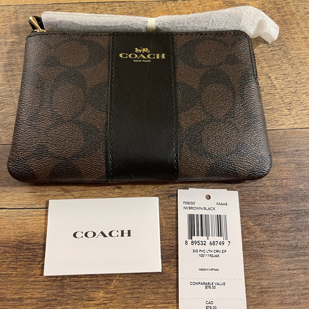 Coach wristlet